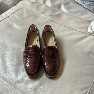 Coach, like new Patton leather penny loafer worn twice